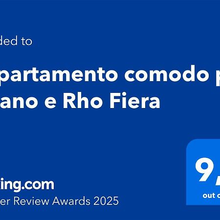Appartamento Comodo Per Milano E Rho Fiera ภายนอก รูปภาพ